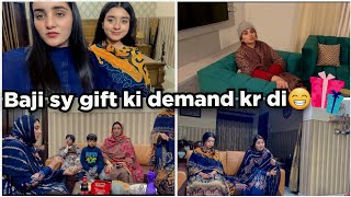 Baji mjhy birthday pr kia gift dein gi🥰Muqadus kay sath mazak😁Dinner Vlog♥️ [upl. by Yesdnyl]