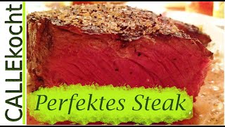 Steak richtig braten Rezept um bestes Rumpsteak zubereiten [upl. by Devland716]