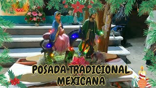 ¿Como es una POSADA TRADICIONAL navideña en México [upl. by Enilegna]