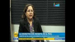 La desnutrición infantil en el Perú  Informe RPP [upl. by Reel377]