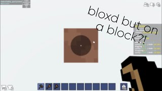 bloxd but on one block  bloxdio [upl. by Leontina923]