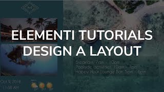 Getting started with an Elementi layout [upl. by Roda613]