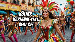 Best Of 1111 Kölner Karneval 2023 Innenstadt amp Südstadt Grand Celebration 🎉  Complete Tour in 4K [upl. by Mylander]