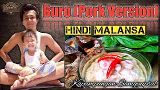 Burong Kapampangan  Pork Buro  Kapampangan Version Samgyupsal [upl. by Leighland]