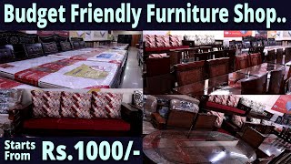 Wholesale Rate Furniture Shop In Bangalore  Factory Price Furniture Shop  Cot Bed Sofa Wardrobe [upl. by Tonneson]