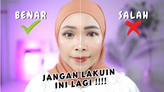 KESALAHAN MAKEUP PEMULA  BIKIN KELIATAN TUA INI TIPS NYA [upl. by Starr]