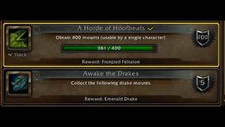 19 More Mounts For Horde Of Hoofbeats 66100 381500 roadto2k worldofwarcraft [upl. by Teerell903]