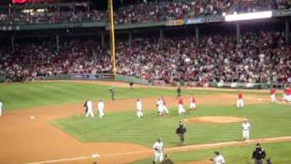 Red SoxYankees April 26 2009 at FenwayLast out of game [upl. by Haskell]