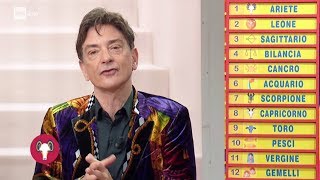 L’oroscopo della settimana di Paolo Fox  Mezzogiorno in famiglia 25112018 [upl. by Enaamuj738]