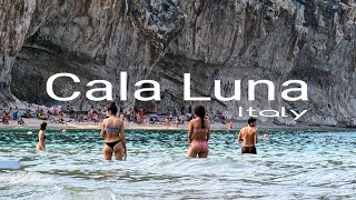 Cala Luna Sardinia walk on the beach cala luna walking tour [upl. by Yetac742]