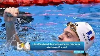 Léon Marchand  le phénomène qui relance la natation en France [upl. by Nunes]