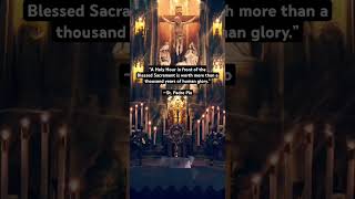 “A Holy Hour in front of the Blessed Sacramentquot holyhour adoration advent [upl. by Asante816]