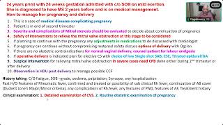 29 NOV 2024 ANESTHESIA FOR PREGNANCY WITH MITRAL STENOSIS PROF V NAGASWAMY [upl. by Ymmas286]