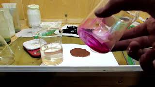 Making Phenolphthalein pH indicator Household Materials [upl. by Tsirc136]