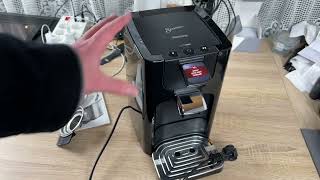 Philips Senseo Quadrante Kaffeepadmaschine mit Café Boost Technologie  Kaffeemaschine Unboxing [upl. by Otto]