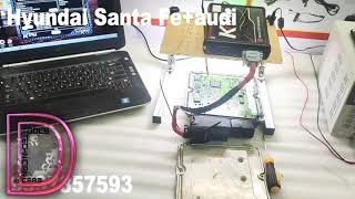 HOW TO READ WRITE HYUNDAI SANTAFE  AUDI A4 ECU WITH KTAG [upl. by Anikram522]