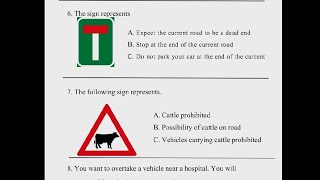 K53 Learners Test South Africa Question And Answer 2024  Lesson 12 [upl. by Richarda347]