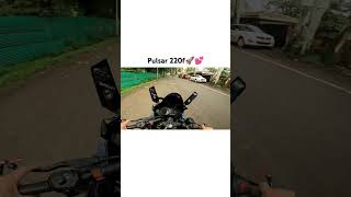 Today ride on pulsar 220f bs4 🚀💕ytshorts shortsfeed shorts [upl. by Arised109]