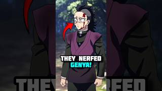 Genya was NERFED during Entertainment District Arc Demon Slayer Hindi Explaineddemonslayer shorts [upl. by Kincaid]