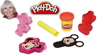 PlayDoh Mickey Mouse Clubhouse Mickey and Minnie Sets [upl. by Curzon393]