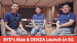 BYDs Rise amp DENZAs Launch in Singapore Leadership Interview [upl. by Bayless220]