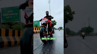 Z800 Vs Z900 Custom Exhaust Sound 🔥😍 viral kawasaki z800 z900 [upl. by Ibot]