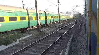 LTTKOCHUVELI GARIBRATH OVERTAKING CSTNAGPUR NANDIGRAM EXPRESS INDIAN RAILWAY [upl. by Nnaira]