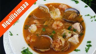 🐟🐟Sopa de Pescado Deliciosa Facil y En Sólo 20 Minutos [upl. by Elton213]