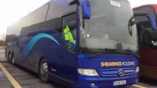 SHEARINGS HOLIDAYS MercedesBenz Tourismo BJ16KXO [upl. by Ludovick]