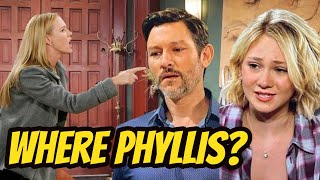 YampR Spoilers Phyllis Mysteriously Disappears  Daniel and Lucy Claim Sharon Is Holding Her Captive [upl. by Guenevere]