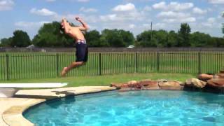 Gainer off a diving board [upl. by Eglanteen]