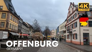 Offenburg Germany A walking tour in 2023 I 4K HDR [upl. by Ahsinik]