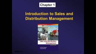 Introduction to Sales and Distribution management chapter1 [upl. by Ring]