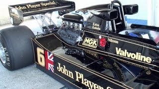 蘇る名車 John Player Special Lotus78 amp Lotus88B 筑波サーキット Team Lotus [upl. by Allenod104]