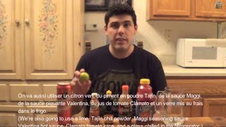 How to make a Mexican Michelada French [upl. by Ecertak]