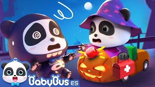 Cinco Calabazas Saltando🎃  halloween  Canciones Infantiles  BabyBus en Español [upl. by Mears]