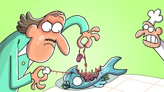 Chef Makes A HUGE Mistake During Food Review  Cartoon Box 356  by Frame Order  Hilarious Cartoons [upl. by Tomasine]