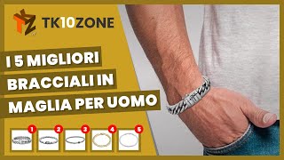 I 5 migliori bracciali in maglia per uomo [upl. by Wildee]