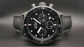 BLANCPAIN Fifty Fathoms Bathyscaphe Chronograph Flyback Ceramic Ref5200 0130 B52A 43 mm [upl. by Acinnod]