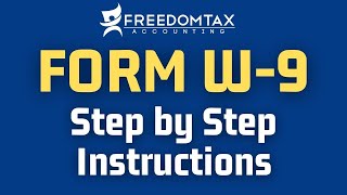 How To Fill Out IRS Form W9 Step by Step Instructions [upl. by Jeth325]