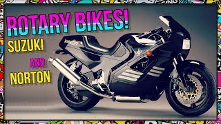 Production Rotary Motorcycles  Suzuki RE5 and the Nortons [upl. by Otsugua]