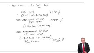 ACCA F3 Prepayments Example 3 [upl. by Yrtnej]