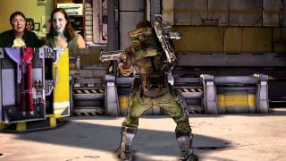 Borderlands 2 Official TrailerReactions by Cleo and her Mom [upl. by Asiuol]