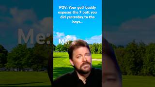 When you get exposed on the golf course 😱🫣👀 golf golfhandicap trending funny memes golfer [upl. by Aleka]