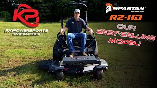 Our BestSelling Mower the Spartan Mowers RZHD [upl. by Enialedam950]