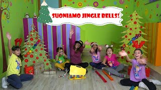 JINGLE BELLS SUONATO DAI BAMBINI CON VARI STRUMENTI [upl. by Keelin]