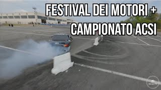 FESTIVAL DEI MOTORI MONTICHIARI  Expo  Campionato Drift ACSI  interviste esclusive [upl. by Hartfield]