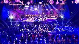 Christmas Tattoo Basel Finale mit AMAZING GRACE von National Youth Pipe Band of Scotland [upl. by Vergos]