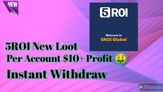 New Crypto Loot  5ROI New Loot  Per Account 1020 Profit 🤑 Dont Miss It [upl. by Tarah192]