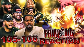 Natsu vs Zancrow Fairy Tail 105 amp 106 Reaction [upl. by Ri853]